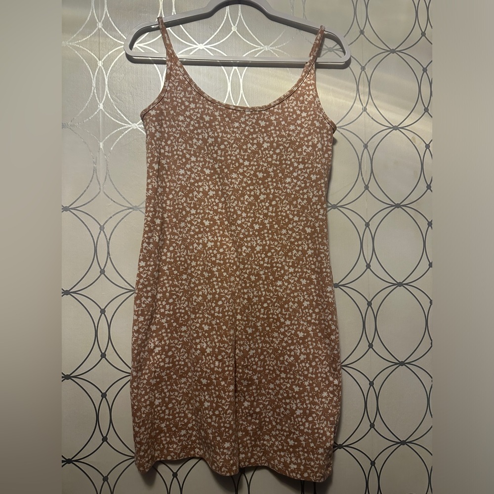 Fitted Ribbed Mini Dress - Picture 2 of 4